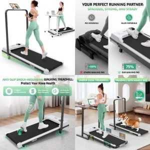 Adjustable Incline  Foldable Walking Pad Treadmill