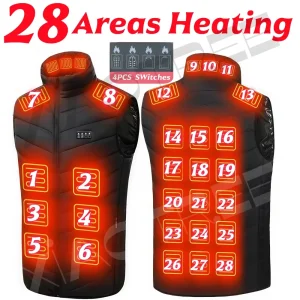 28/9 Areas Heated Vest